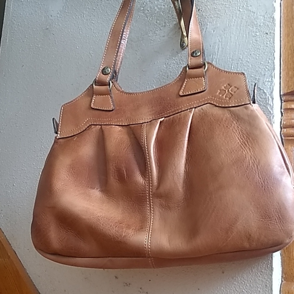 Patricia Nash Tan Shoulder Bag
